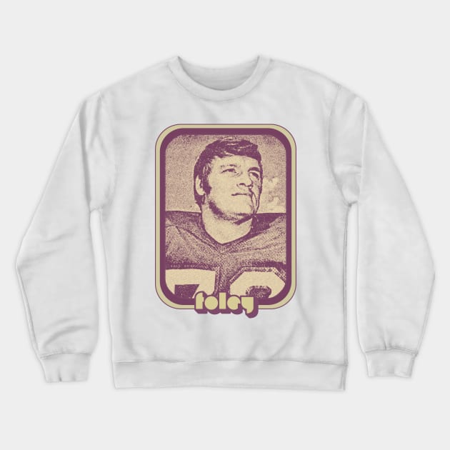 Dave Foley // Retro Football Fan Design Crewneck Sweatshirt by DankFutura